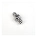 Whites Brake - Male Adaptor 3/8-24TPI-10mmx1.0 Chrome Steel