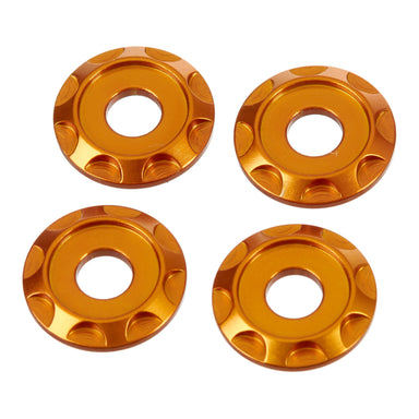 DRC M6 ALUMINUM SPACERS TYPE01 GOLD 4PCS