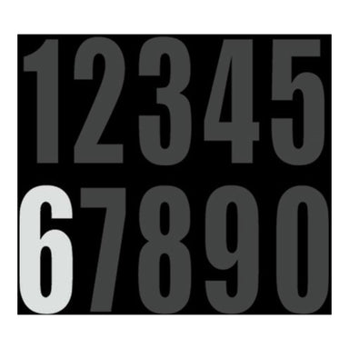 DRC Motion Standard Number MX3 White 6