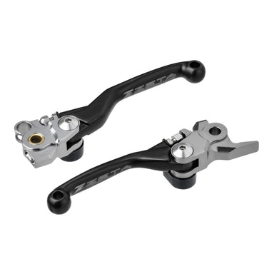 Zeta Pivot Lever Set FP - Kawasaki KX450F ('24-) - Black