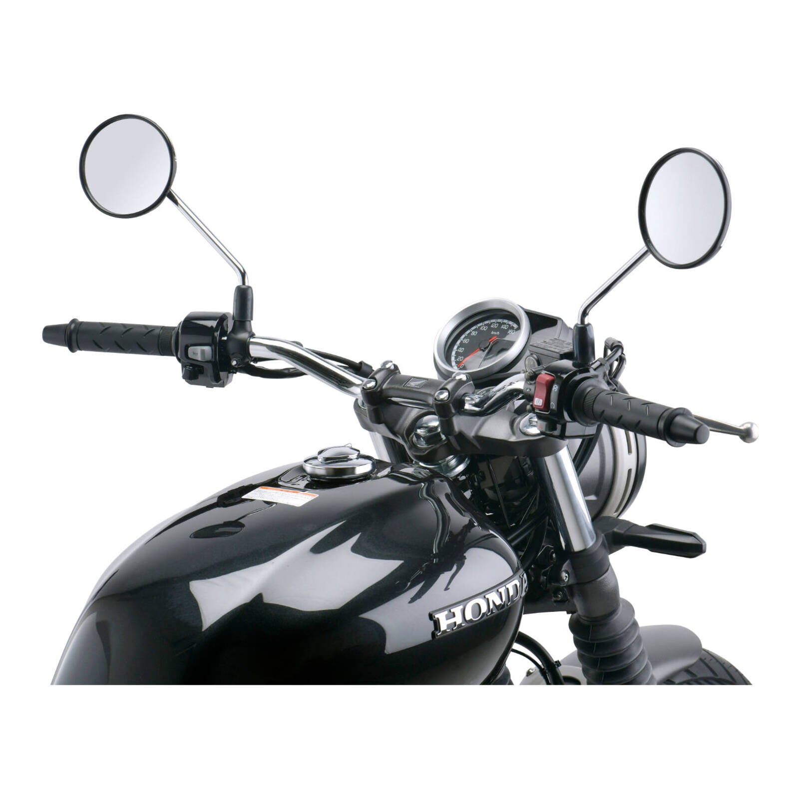 Zeta Bar Rise Kit - Height 19mm, 22.2mm Bar - Black