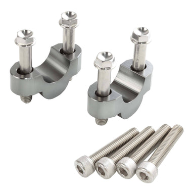 Zeta Bar Rise Spacer Height 14mm, 22.2mm Bar - Ti-Colour