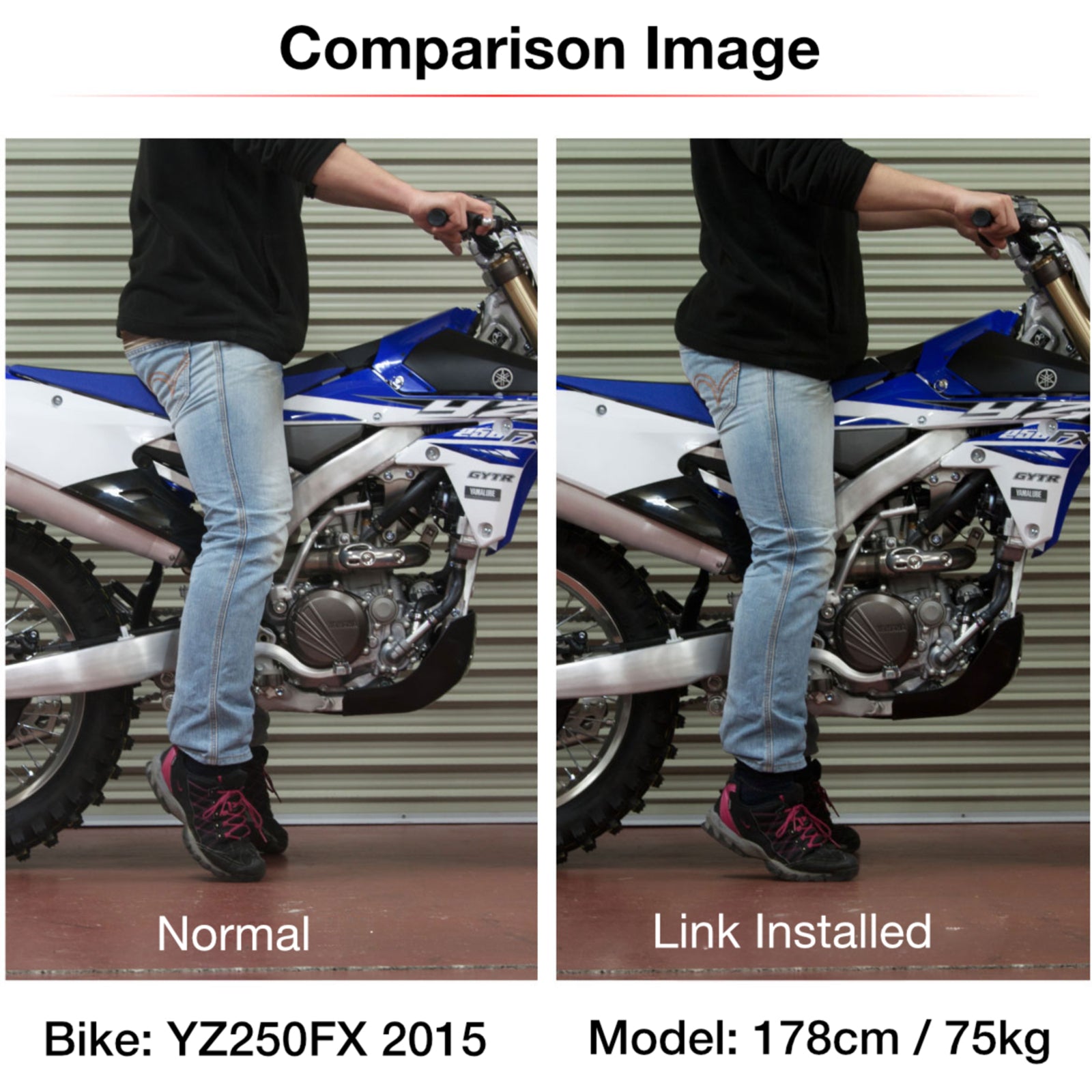 Zeta RSL-LowDown -30mm YZ250F'14-, 450F '10-, WR250F '15-, 450F