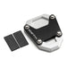Zeta Side Stand Extender Black/Silver Honda CRF1100L '20-