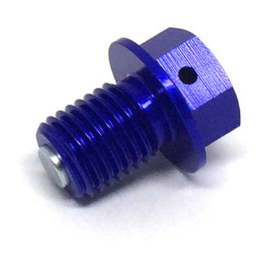 Zeta Magnetic Drain Bolt M12x1.5x15 - Blue