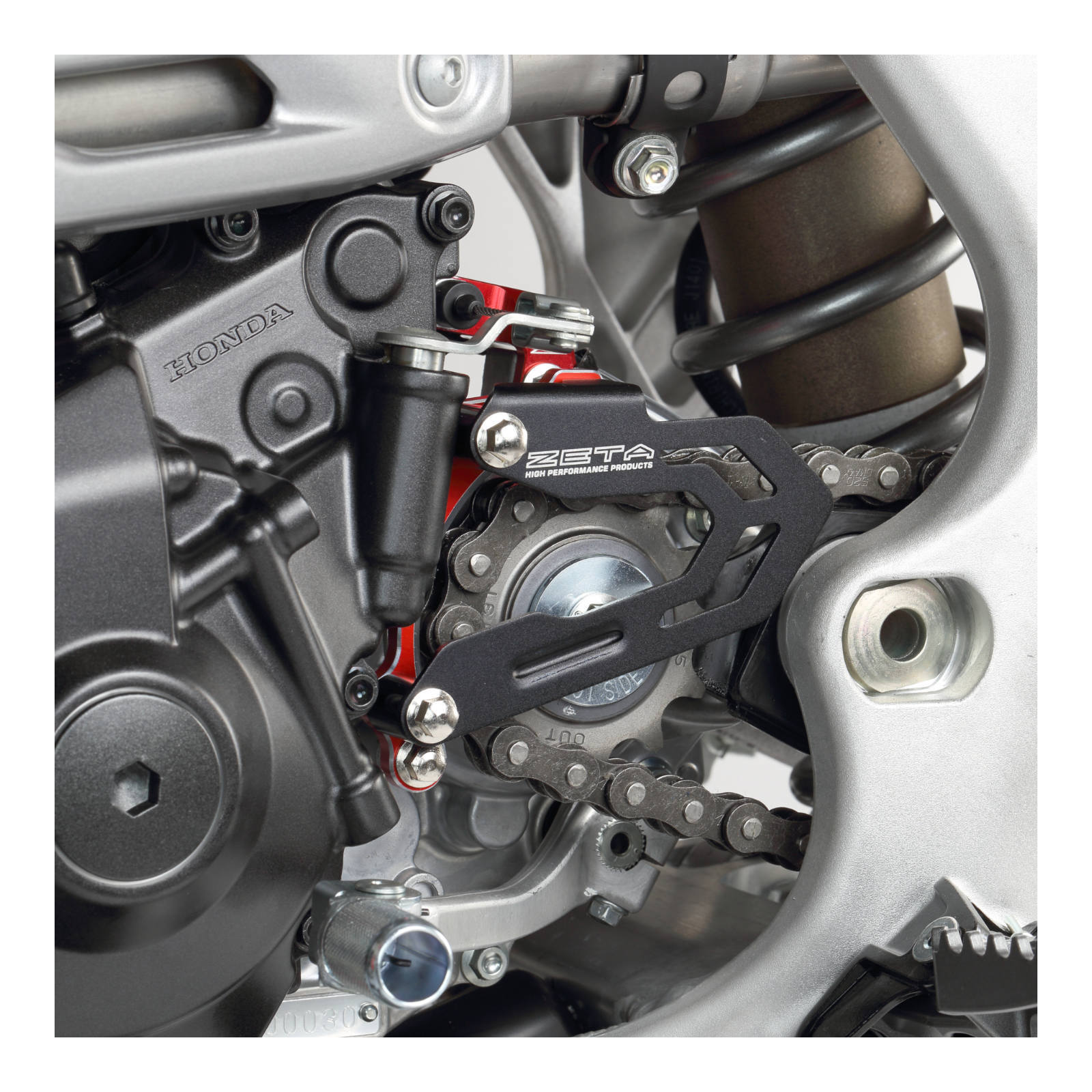 Zeta Case Saver with Cover for CRF250R '18- - Red