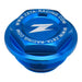 Zeta Rear Brake Reservoir Cover Brembo KTM / Husqvarna/GasGas - H-Blue