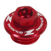 Zeta Oil Filler Plug Honda CR/CRF, Yamaha YZ/YZF/WRF, Kawasaki KLX - Red