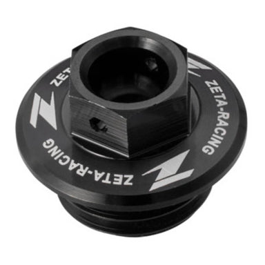 Zeta Oil Filler Plug Honda CR/CRF, Yamaha YZ/YZF/WRF, Kawasaki KLX - Black