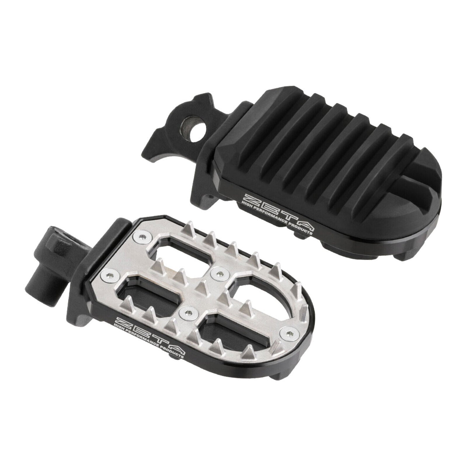 Zeta Adventure Foot Pegs Tenere 700 '20- Black