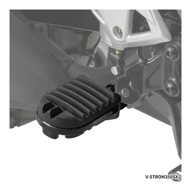 Zeta Adventure Foot Pegs V-Strom – Black