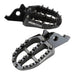 Zeta Aluminium Footpegs KX250F/450F - Black