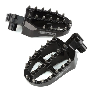Zeta Aluminium Footpegs YZF 250-450 / YZ125-250 - Black
