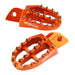 Zeta Aluminium Footpegs KTM SX -'15 - Orange