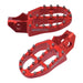 Zeta Aluminium Footpegs GasGas MC/EC - Red