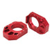 Zeta Rear Axle Block Honda CR '02-, CRF/X '02- Red
