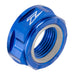 Zeta Axle Nut M20X30-P1.5 H13L - Blue
