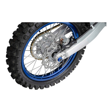 Zeta Axle Nut M22X32-P1.5 H12L - Blue