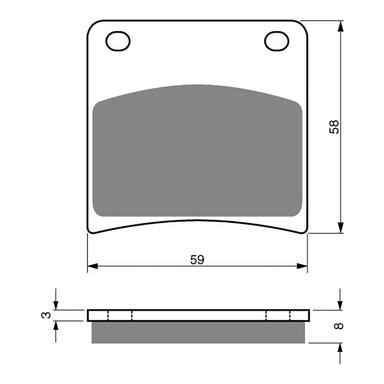 GOLDfren Brake Pads - S3 Sintered Sports