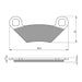 GOLDfren Brake Pads - K5 Off-Road Racing