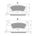 GOLDfren Brake Pads - K5 Off-Road Racing