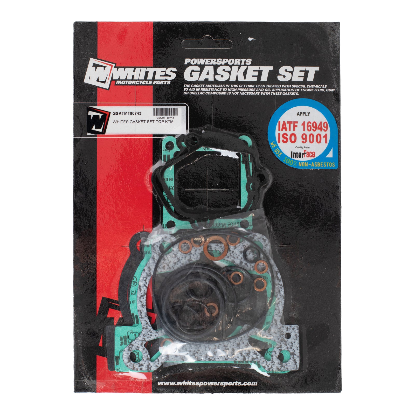 Whites Gasket Set - Top KTM