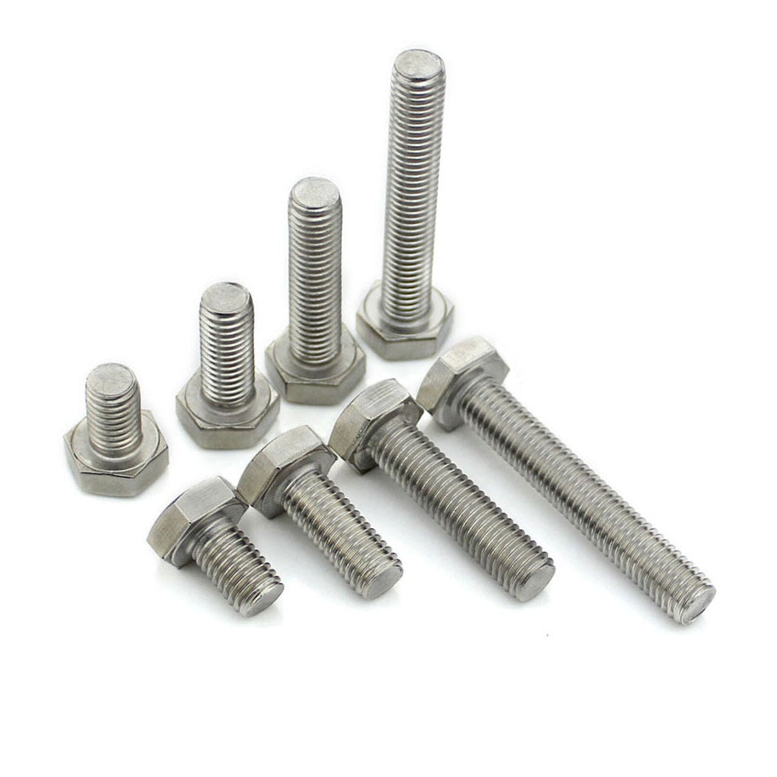 BOLT PLAIN NIC M8X15 AF12 P1.25 (PK25) ROCKWELL