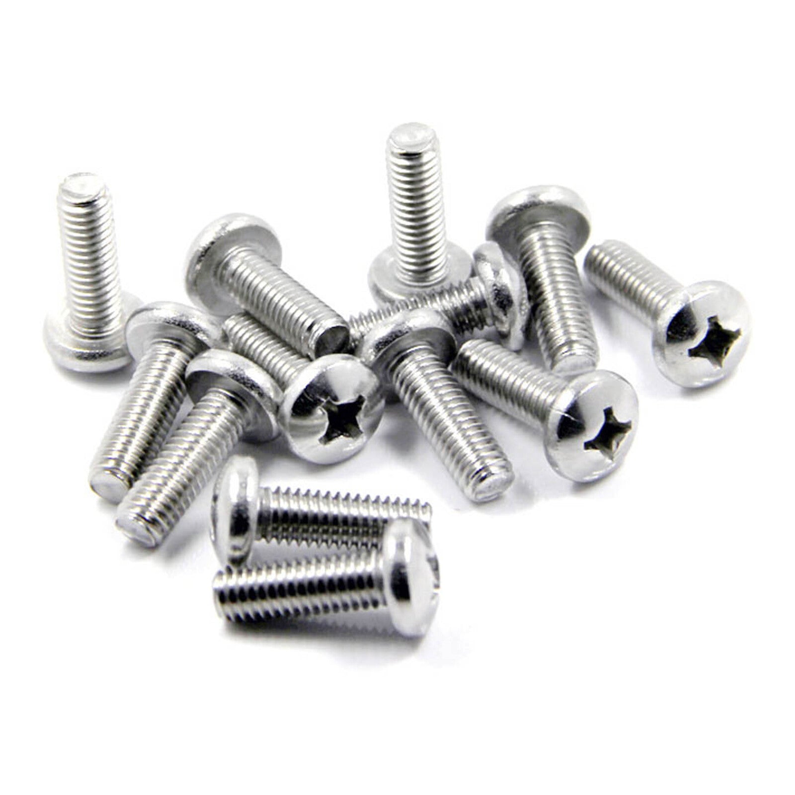 Whites Screw Countersunk Flat - 4 x 10mm (50 Pack)