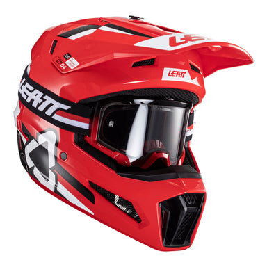 Leatt 2024 3.5 Helmet & Goggle Kit - Red