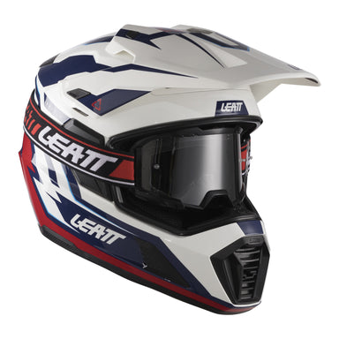Leatt 7.5 ADV Helmet Kit - Royal Blue / Red