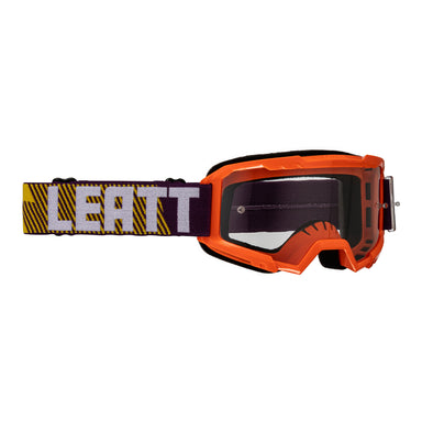 Leatt 2.5 Vizion Goggles (Small) - Orange / Clear 90%