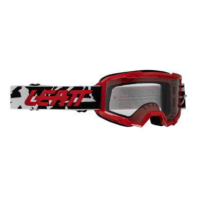 Leatt 2.5 Vizion Goggles (Small) - Red / Clear 90%