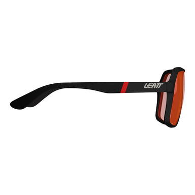 Leatt TheViz Sunglasses Andes - Satin Black Polarized Red 14 VLT