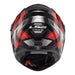 LS2 FF320 Stream Evo Loop Helmet - Black / Red