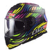 LS2 FF800 Storm II Power - Matte Black / Rainbow 06