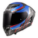 LS2 FF807 Dragon Trax - Blue / Red / Carbon 06