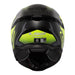 LS2 FF808 Stream II Fury - Black / Hi-Vis Yellow 06