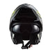 LS2 FF902 Scope Skid Helmet - Black / Hi-Vis Yellow