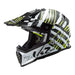 LS2 MX437 Fast Evo Verve Helmet - Black / White