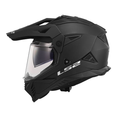 LS2 MX702 Pioneer II Helmets - Matte Black 06