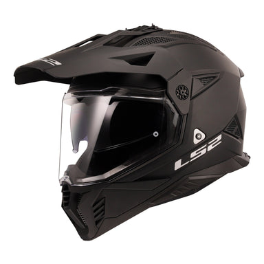 LS2 MX702 Pioneer II Helmets - Matte Black 06