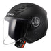 LS2 OF616 Airflow II Helmets - Matte Black 06