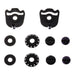 LS2 MX436 PIONEER VISOR RATCHET / PEAK SCREW SET
