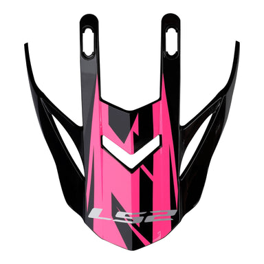 LS2 MX437 Fast Evo Peak Roar - Black / Purple