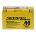 Motobatt Battery Quadflex AGM - MB7U