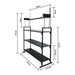 Motobatt 12 Station Maintainer Rack Only