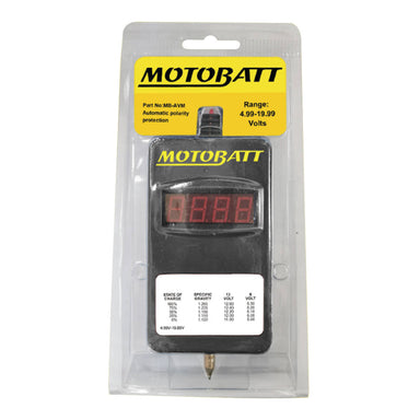Motobatt Volt Meter 6V/12V