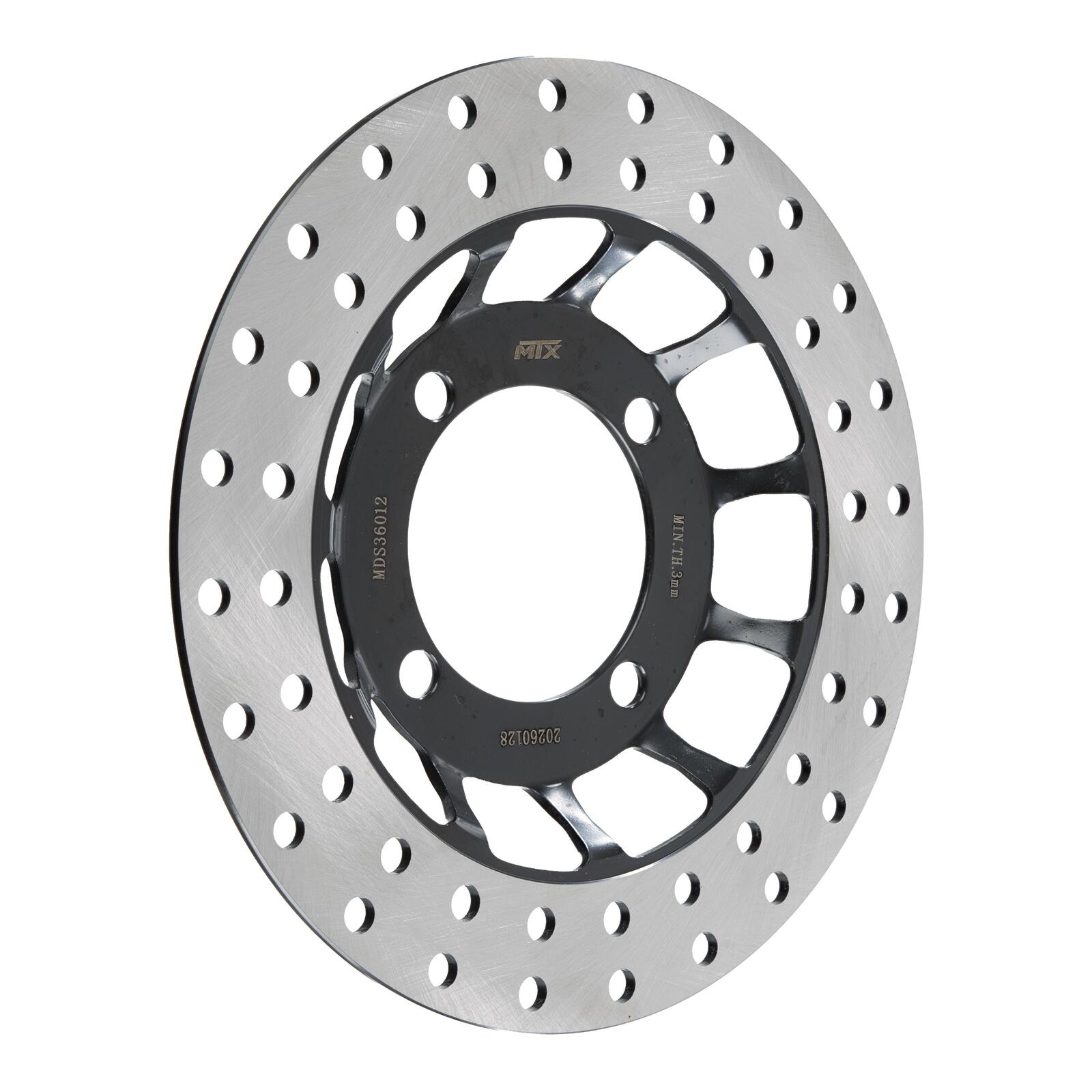 MTX Brake Disc Solid Type Front