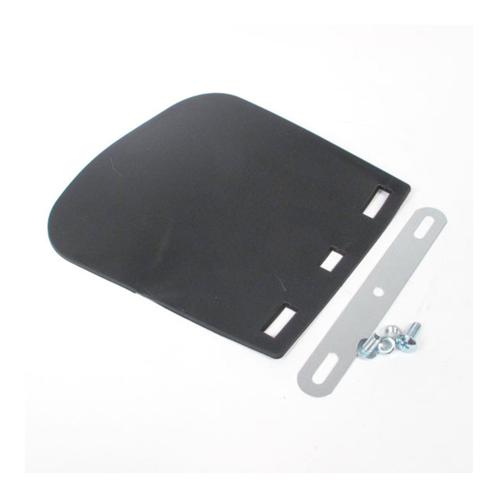 Whites Mud Flap - Black PVC (Small)