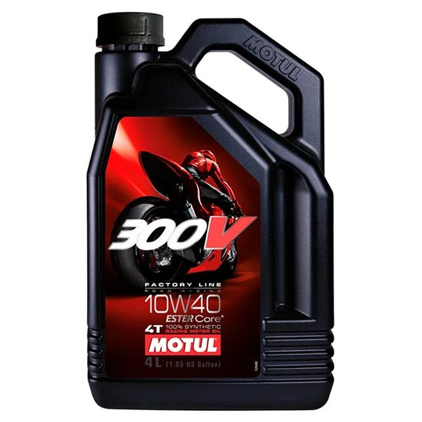 *MOTUL 300V 4T Fully Synthetic Road Racing 10W40 4L